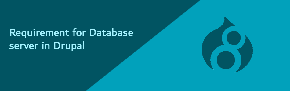 Requirement for Database server in Drupal
