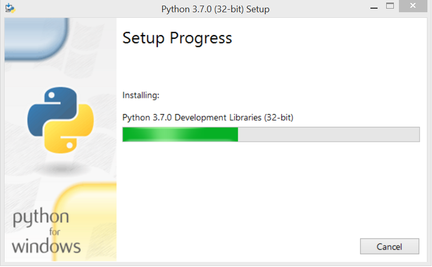 Install python step-5